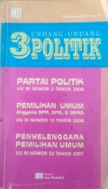 3 UNDANG-UNDANG POLITIK