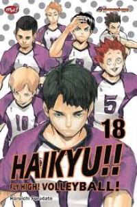 Image of HAIKYU!! FLY HIGH! VOLLEYBALL! VOL. 18